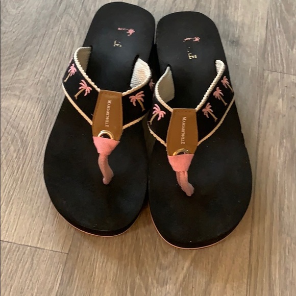 margaritaville breezy palm tree flip flops